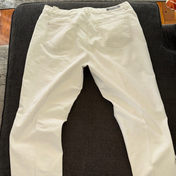Gloria Vanderbilt Cream Jeans/Pants size 14 - Picture 7 of 7